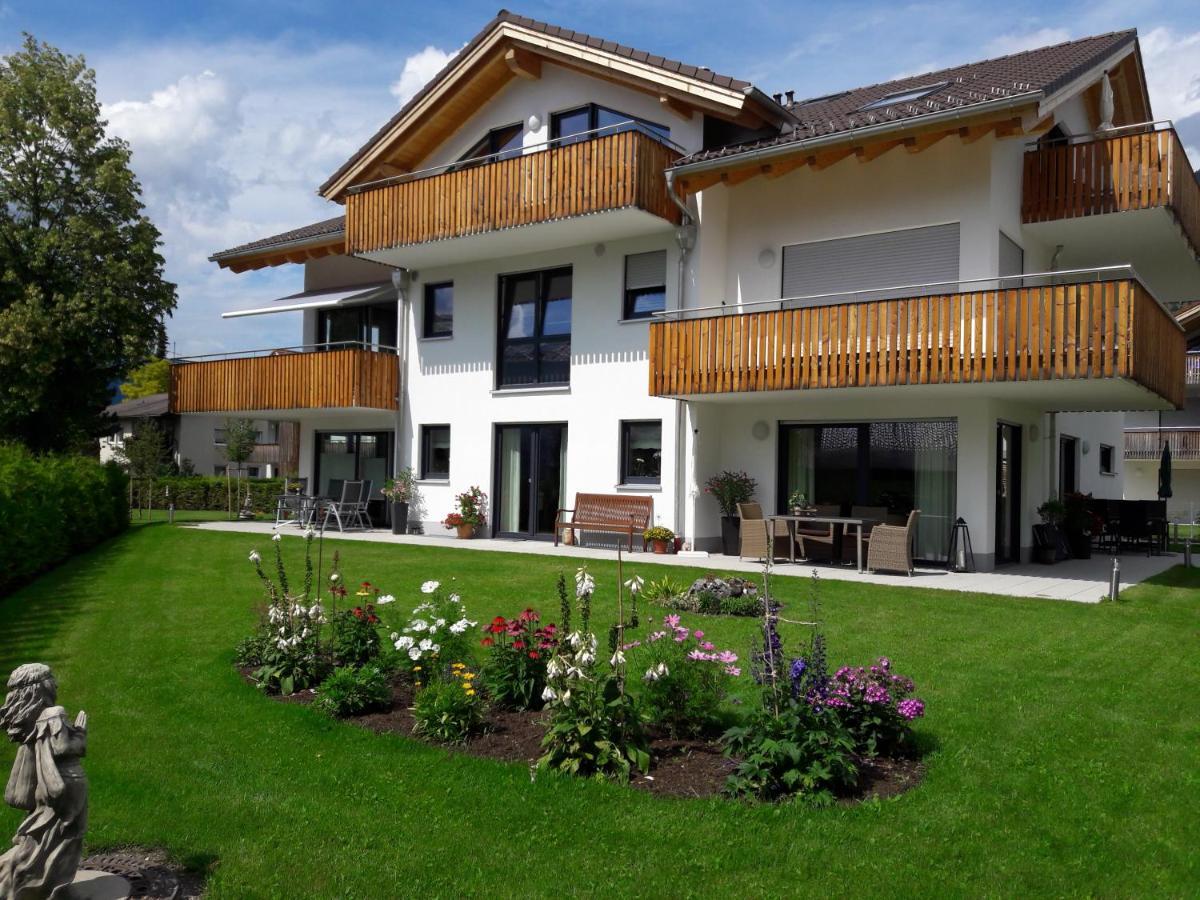 Ferienwohnung Blickfang การ์มิช-พาร์เทนเคียร์เชน ภายนอก รูปภาพ