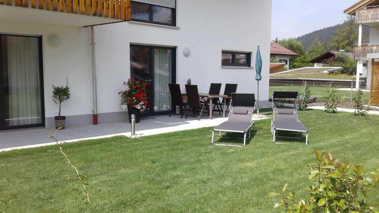 Ferienwohnung Blickfang การ์มิช-พาร์เทนเคียร์เชน ภายนอก รูปภาพ